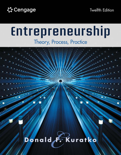 Entrepreneurship: Theory, Process, Practice