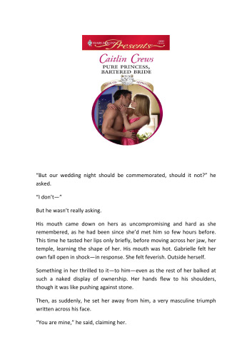 Pure Princess, Bartered Bride (Harlequin Presents)