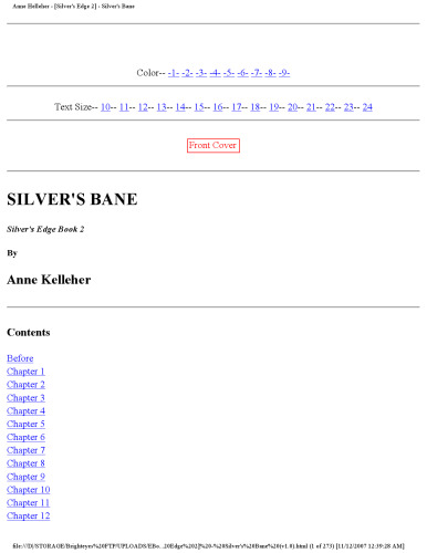 Silver's Bane