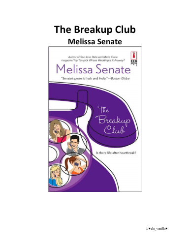 The Breakup Club (Red Dress Ink)