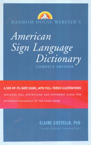 Random House Webster's Compact American Sign Language Dictionary