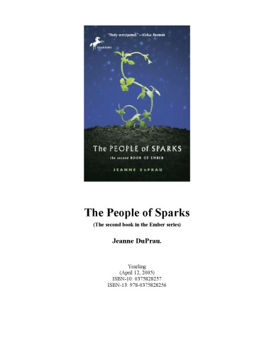 The People of Sparks (Books of Ember)