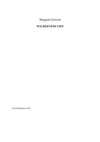 Wilderness Tips