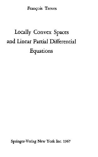 Locally convex spaces and linear partial differential equations