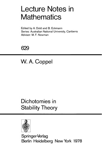 Dichotomies in Stability Theory