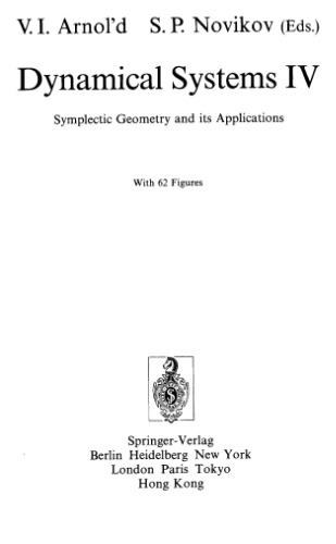 Dynamical systems 04: Symplectic geometry