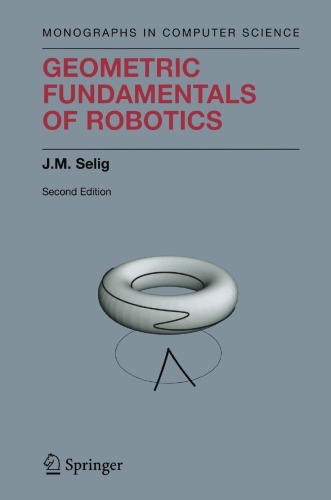 Geometric fundamentals of robotics