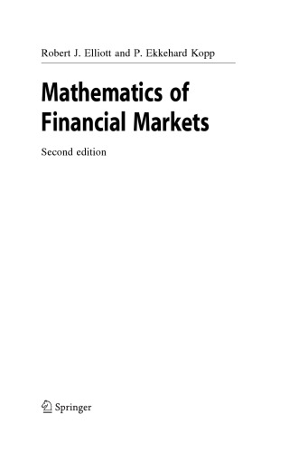 Mathematics of financial markets