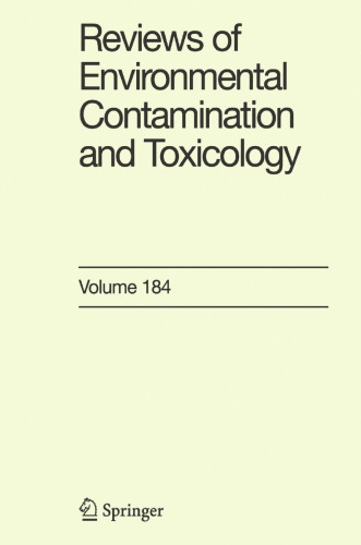 Reviews of Environmental Contamination and Toxicology 184