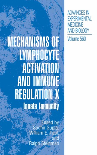 Mechanisms of Lymphocyte Activation and Immune Regulation X-Innate Immunity