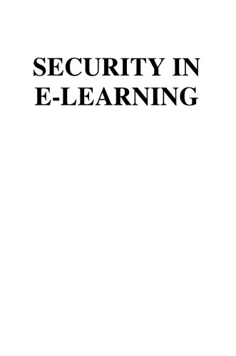 Security in E-Learning
