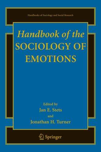 Handbook of the Sociology of Emotions