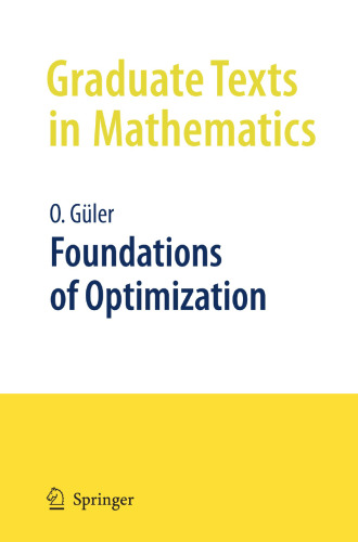 Foundations of Optimization