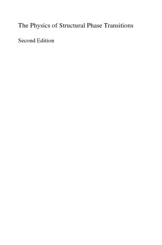 The Physics of Structural Phase Transitions