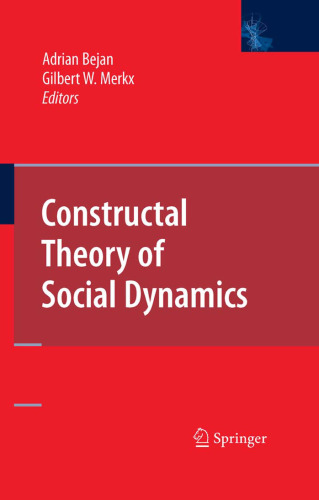 Constructal Theory of Social Dynamics