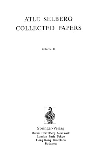 Collected Papers Vol 2