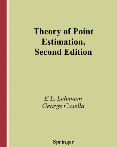 Theory of Point Estimation