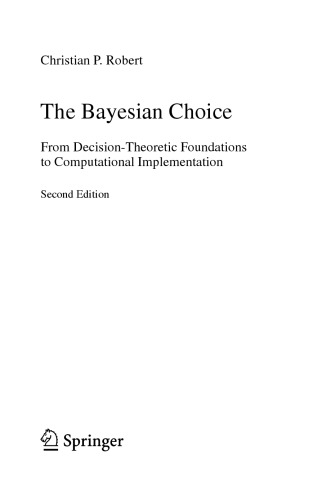 The Bayesian Choice