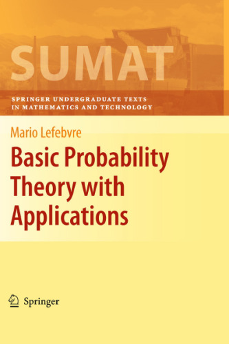 Basic Probability Theory with Applications