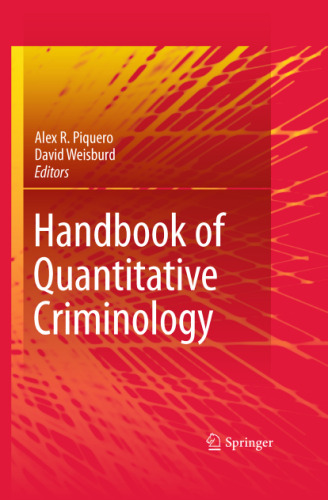 Handbook of Quantitative Criminology