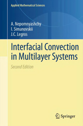 Interfacial Convection in Multilayer Systems (Applied Mathematical Sciences, 179)