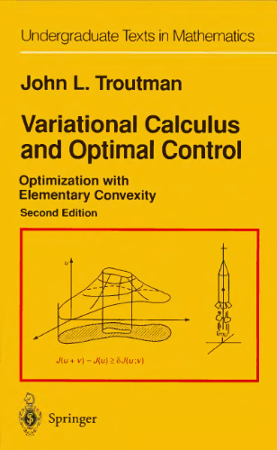 Variational Calculus and Optimal Control: Optimization with Elementary Convexity (Undergraduate Texts in Mathematics)