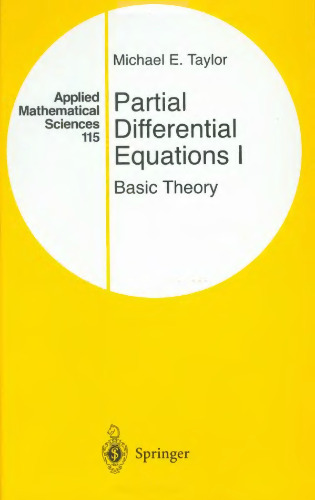 Partial Differential Equations I: Basic Theory