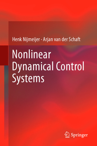 Nonlinear Dynamical Control Systems (2016 Corrected LaTeXed Reprint)