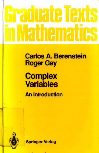 Complex Variables: An Introduction
