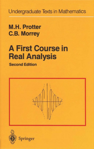 A First Course in Real Analysis, Second Edition