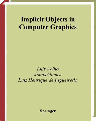 Implicit objects in computer graphics