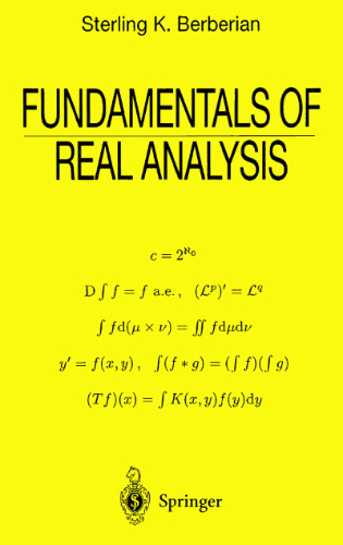 Fundamentals of Real Analysis