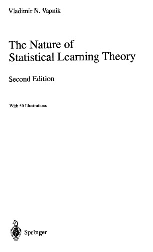 The Nature of Statistical Learning Theory