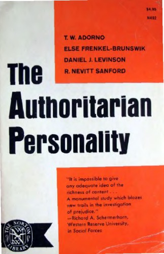The Authoritarian Personality