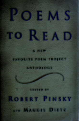 Poems to Read: A New Favorite Poem Project Anthology