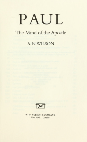 Paul: The Mind of the Apostle