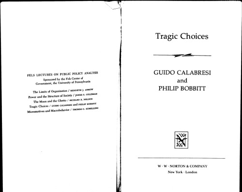 Tragic Choices