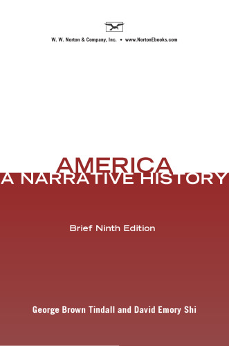 America: a narrative history (brief edition)