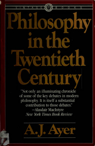 Philosophy in the Twentieth Century V655