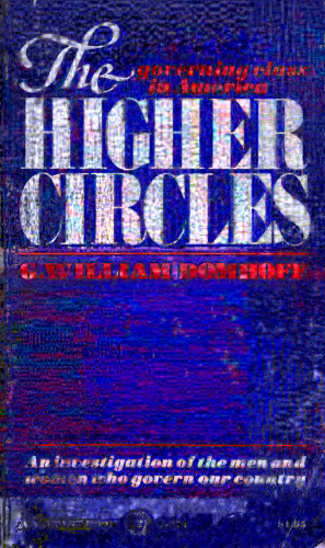 The Higher Circles: The Governing Class in America
