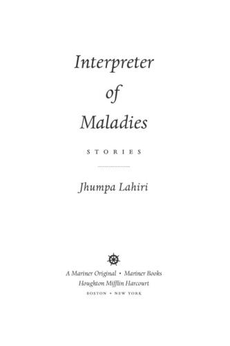 Interpreter of Maladies: Stories