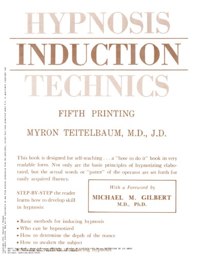 Hypnosis Induction Techniques