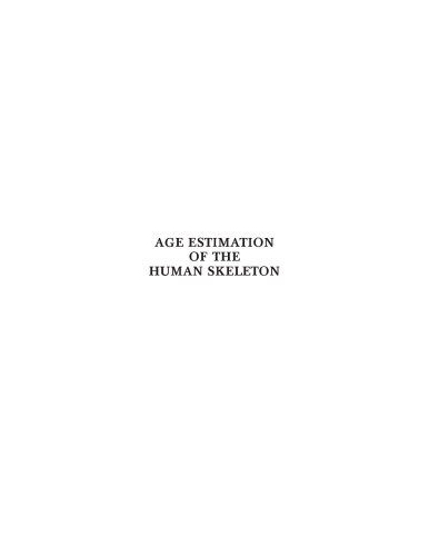 Age Estimation of the Human Skeleton