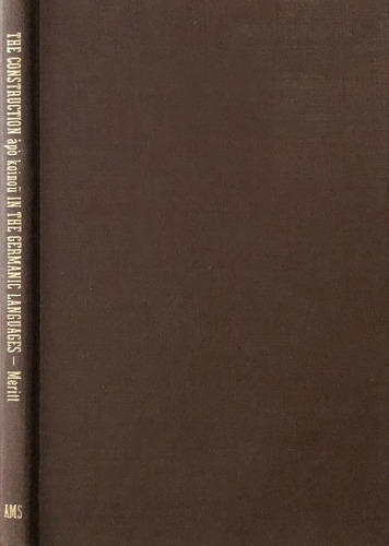 The Construction ἀπὸ κοινοῦ in the Germanic Languages