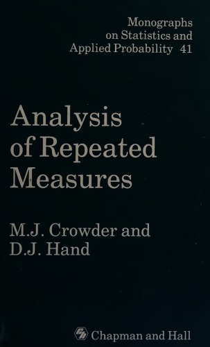 Analysis of Repeated Measures