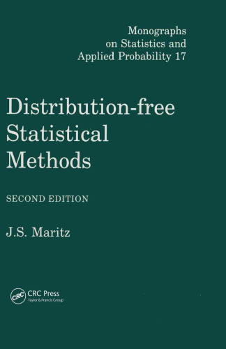 Distribution-Free Statistical Methods, Second Edition (Chapman & Hall/CRC Monographs on Statistics and Applied Probability)