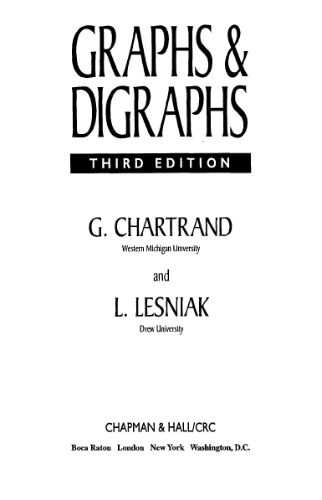 Graphs and digraphs