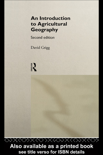 An Introduction to Agricultural Geography