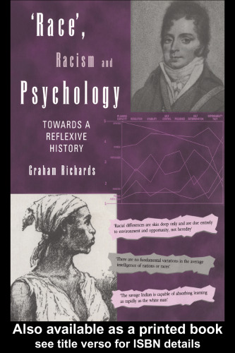 Race, Racism and Psychology: Towards a Reflexive History