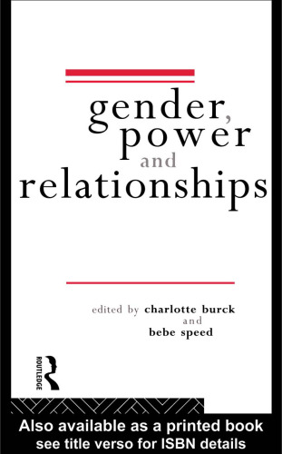 Gender, Power and Relationships